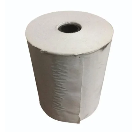Plain White Barcode Paper Roll